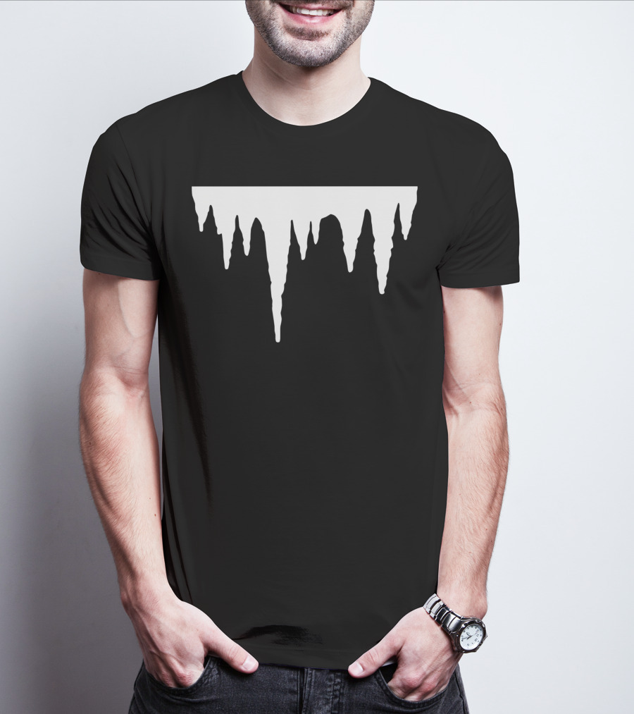 Stalactite Cave Exploration For Spelunkers And Cavers T-Shirt