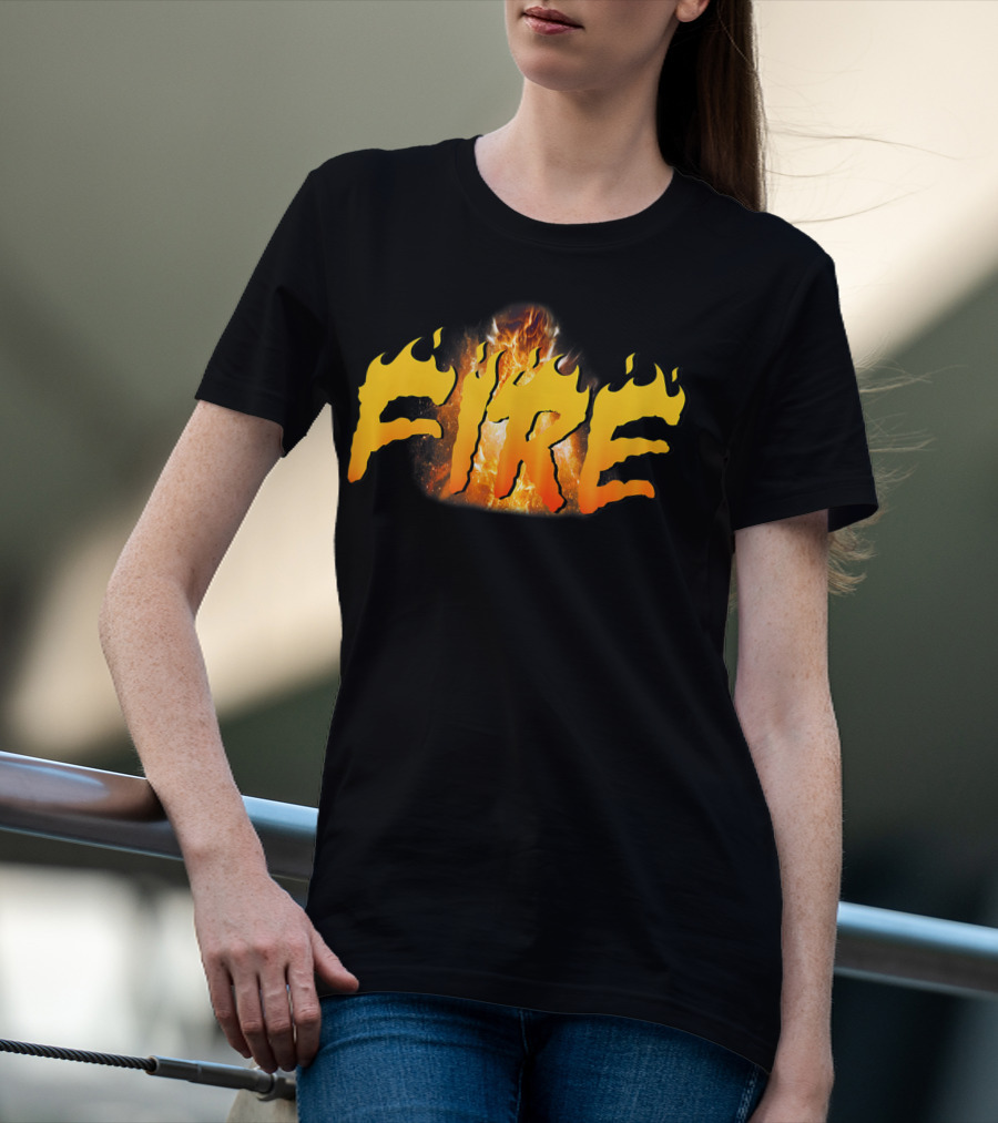 Fire Dynamic Duo Matching T-Shirt