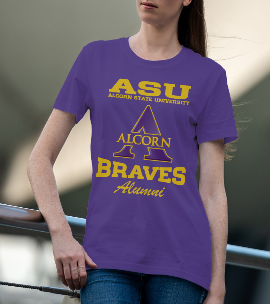 ASU Alcorn State University Braves Alumni T-Shirt