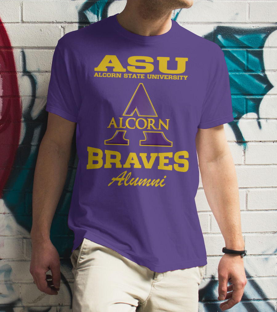 ASU Alcorn State University Braves Alumni T-Shirt