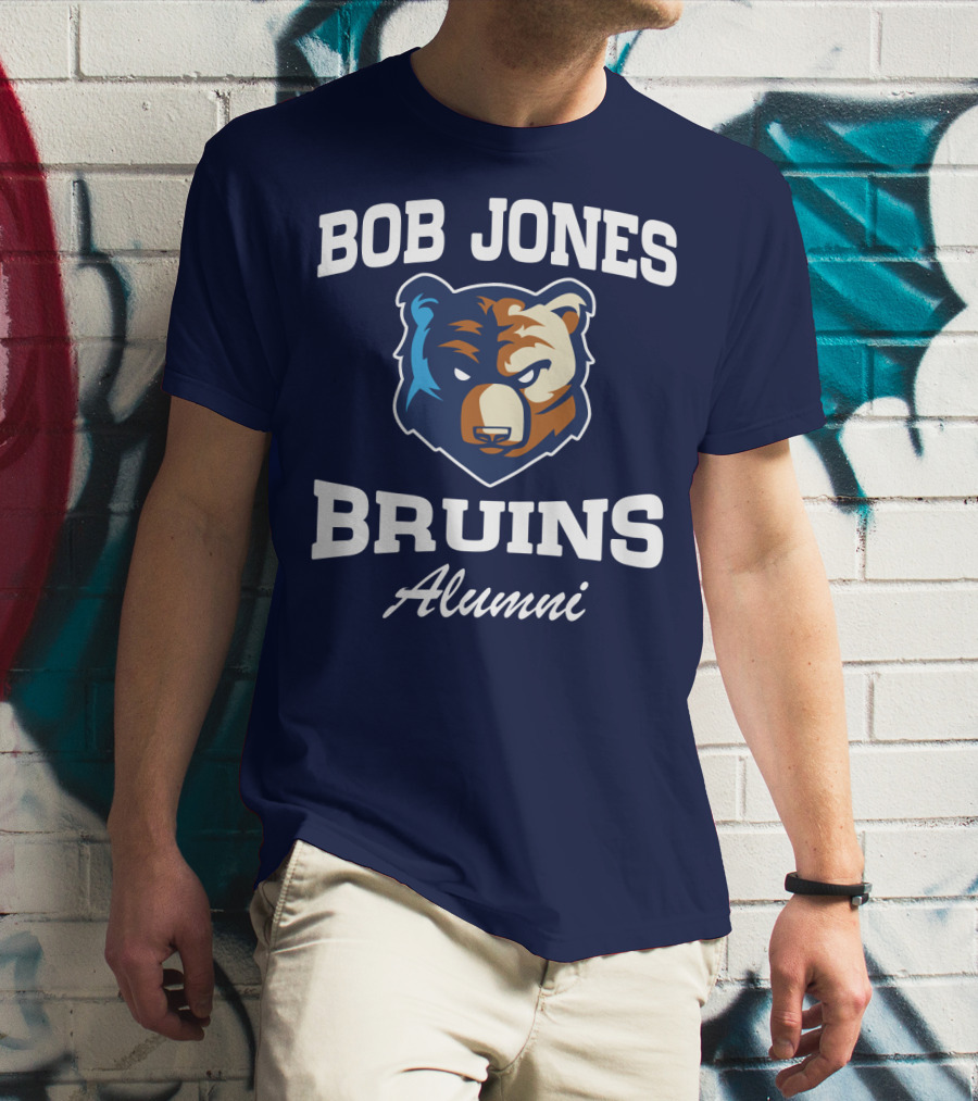 Bob Jones Bruins Alumni Bear Mascot T-Shirt
