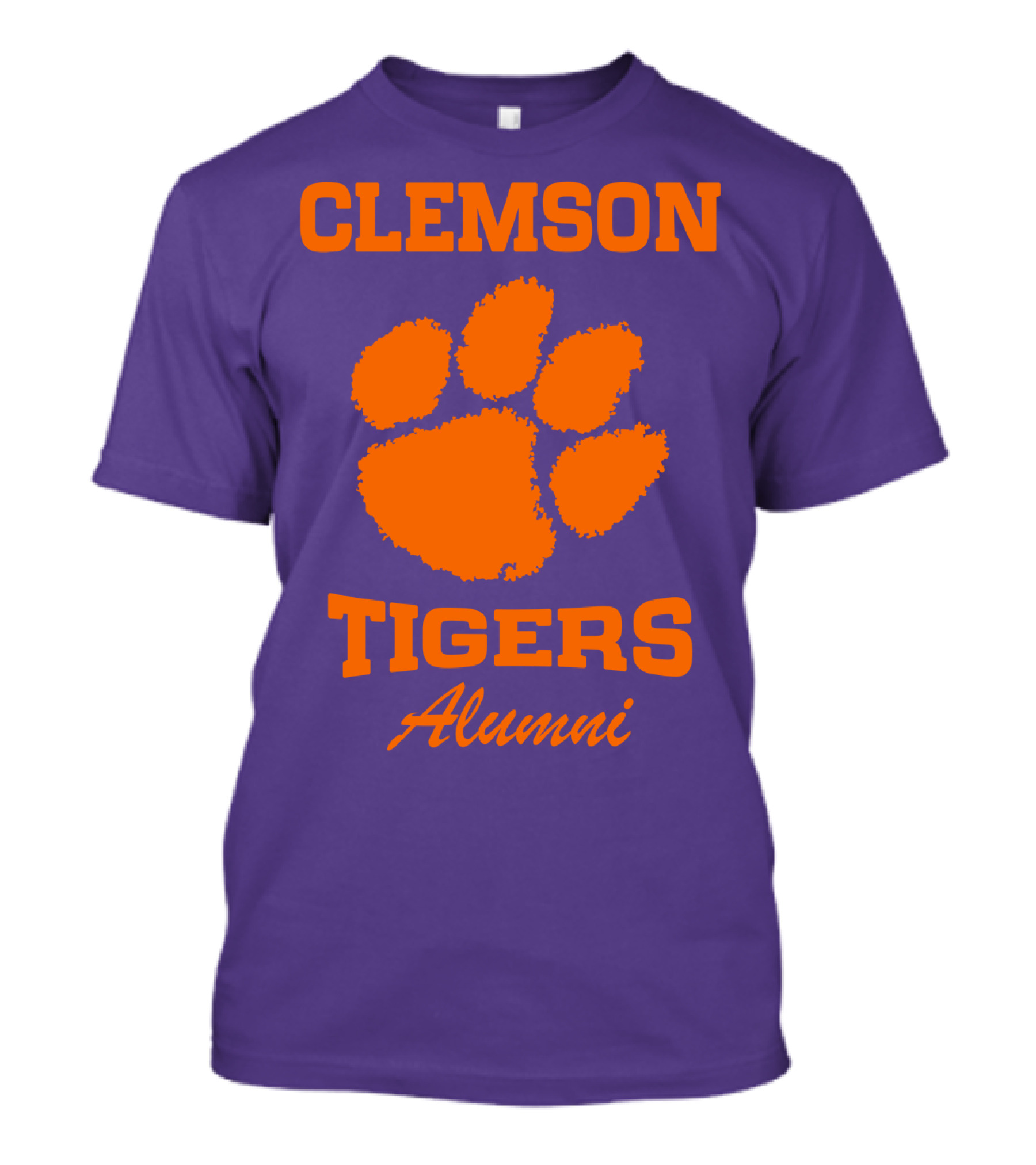 Clemson Tigers Alumni Paw Prints T-Shirt