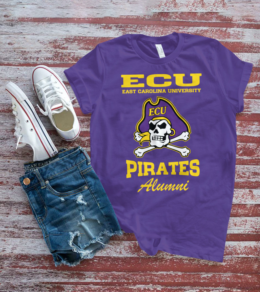ECU East Carolina University Pirates Alumni T-Shirt