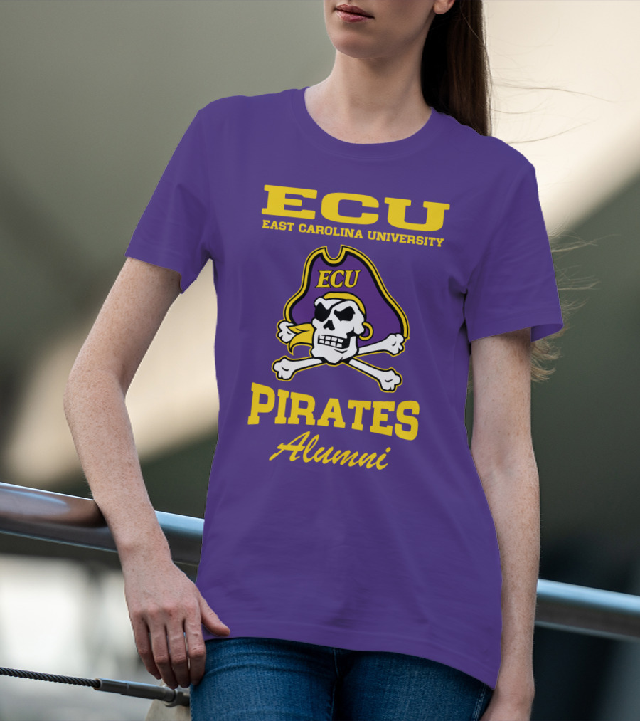 ECU East Carolina University Pirates Alumni T-Shirt