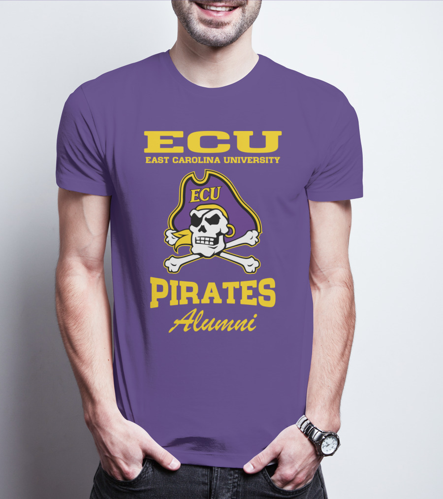 ECU East Carolina University Pirates Alumni T-Shirt