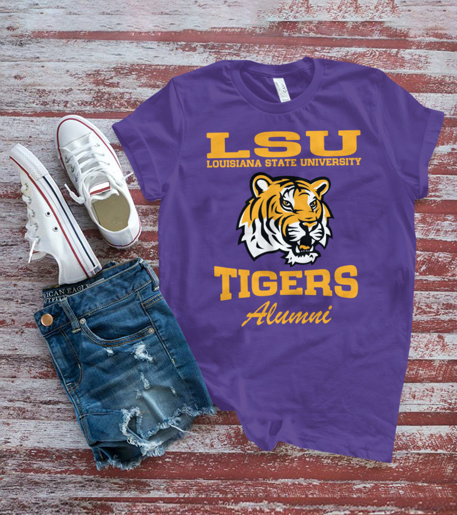 LSU Louisiana State University Tigers Alumni T-Shirt