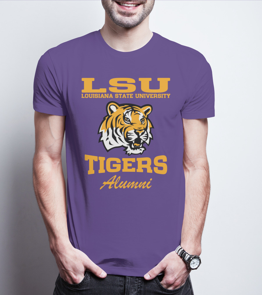 LSU Louisiana State University Tigers Alumni T-Shirt