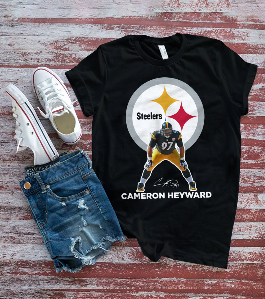 Cameron Heyward Pittsburgh Steelers 97 Nfl Player Signature T-Shirt