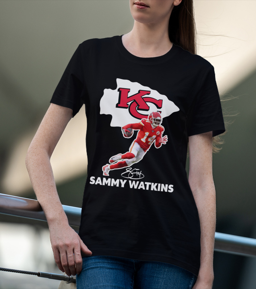 KC Sammy Watkins Kansas City Football Player 14 T-Shirt