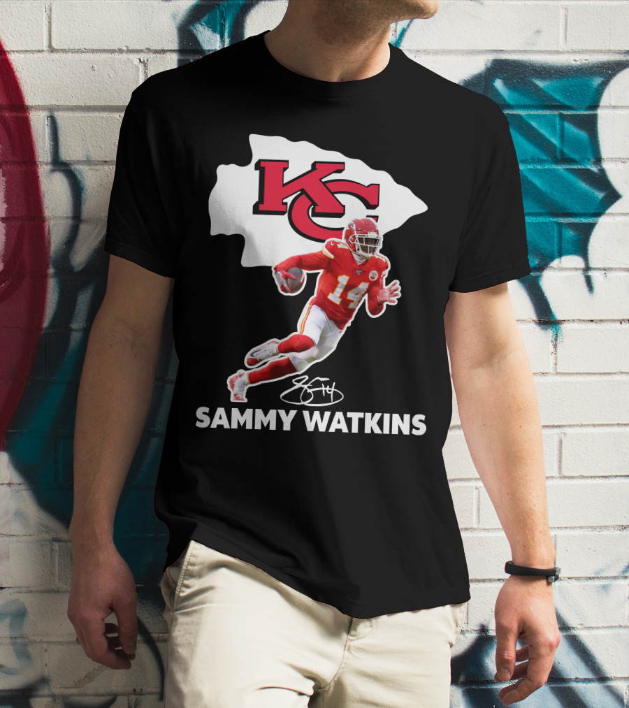 KC Sammy Watkins Kansas City Football Player 14 T-Shirt
