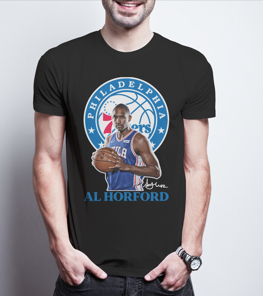 Philadelphia 76ers Al Horford Basketball T-Shirt