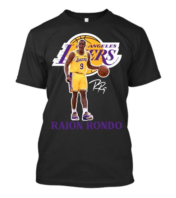 Los Angeles Lakers Rajon Rondo La04 T-Shirt