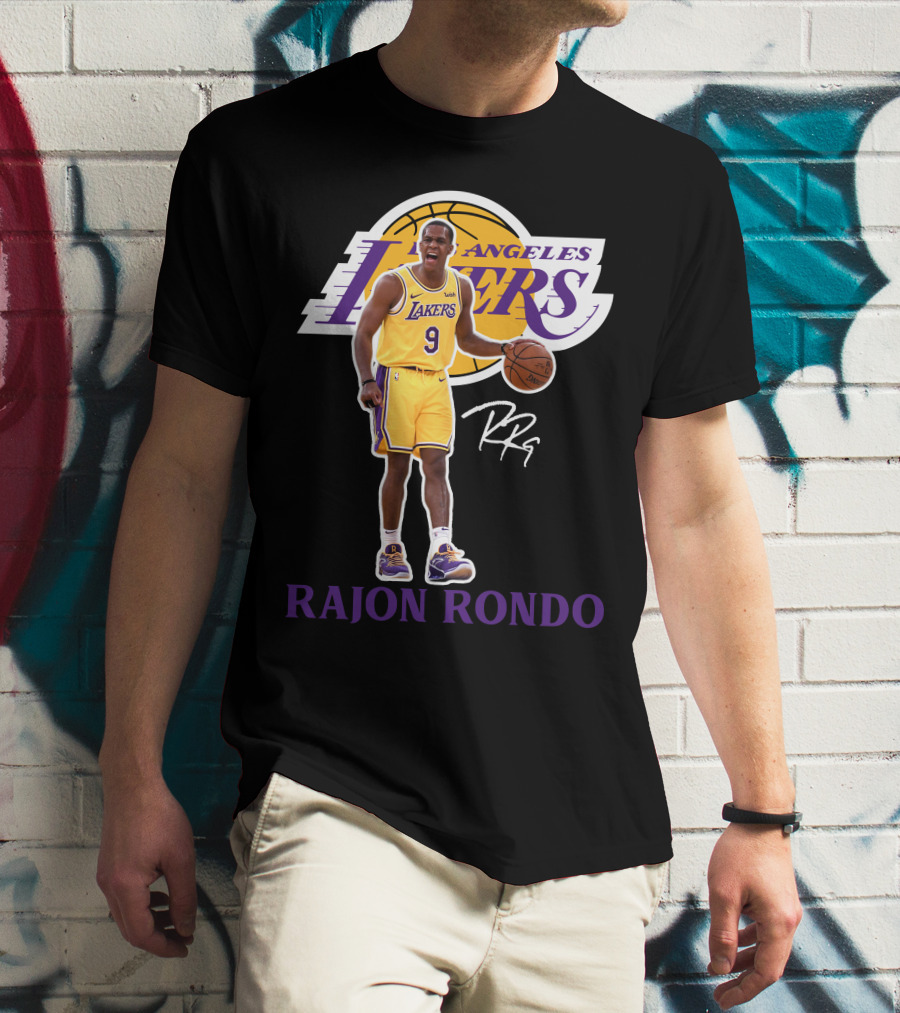 Los Angeles Lakers Rajon Rondo La04 T-Shirt