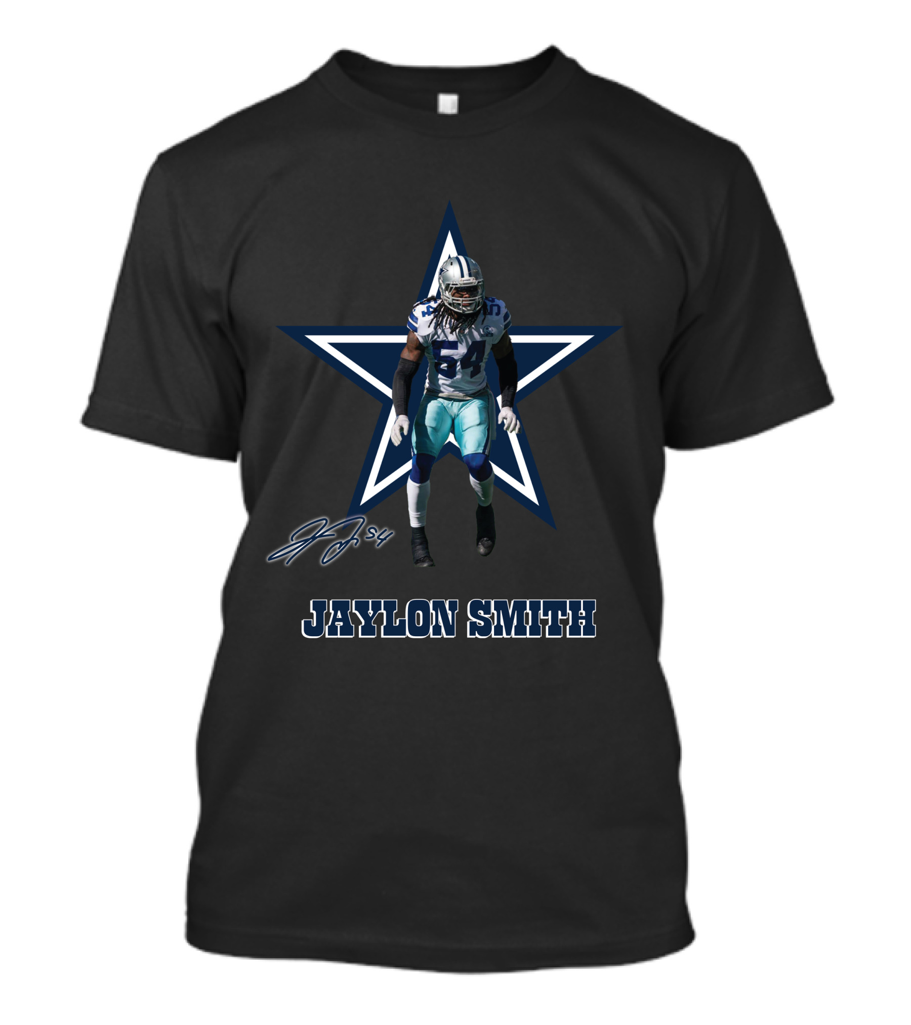Jaylon Smith 54 Dallas Cowboys Star T-Shirt