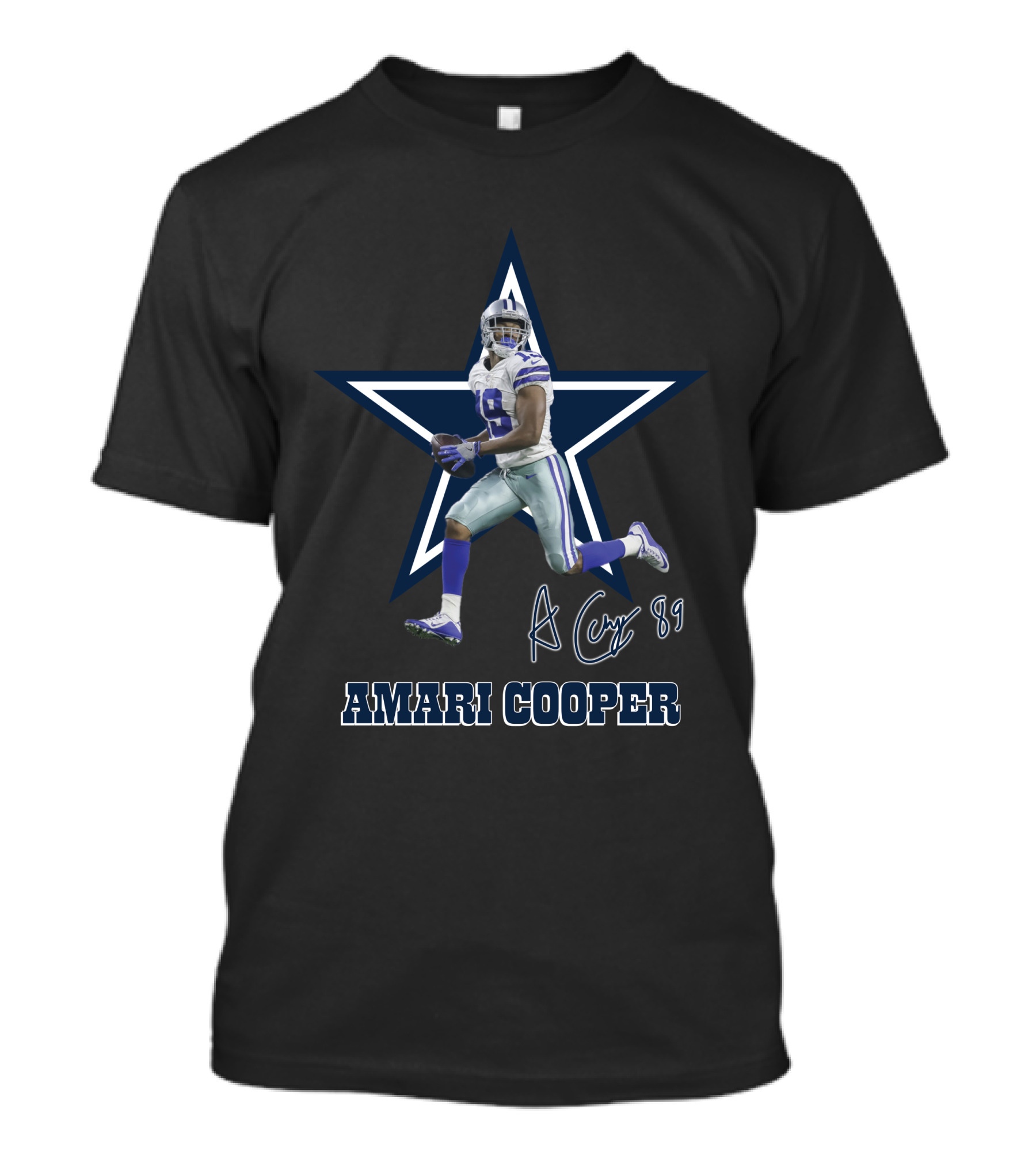 Amari Cooper Dallas Cowboys 89 Star T-Shirt