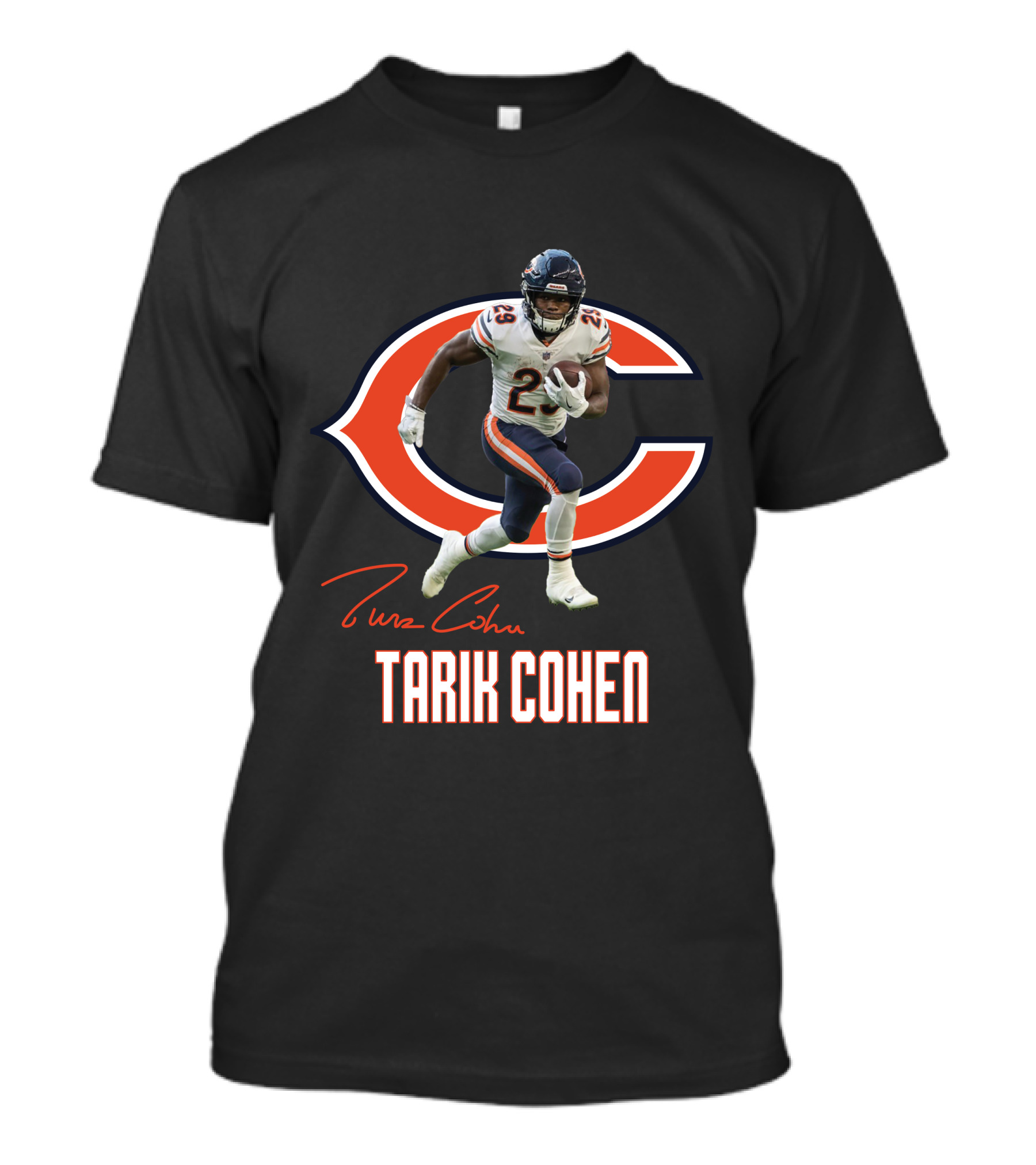 Tarik Cohen Chicago Bears Football C T-Shirt