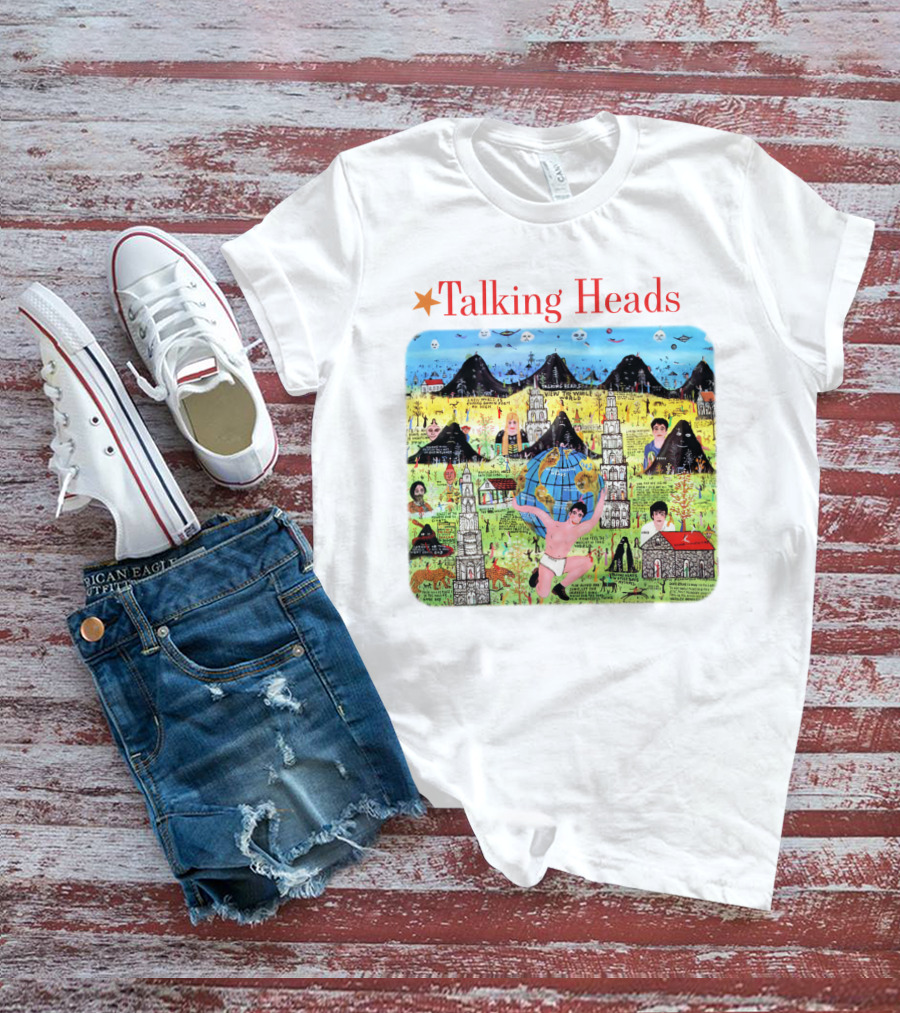 Talking Heads - Little Creatures Album Cover Art T-Shirt