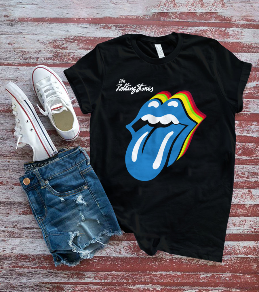 The Rolling Stones Rainbow Tongue T-Shirt