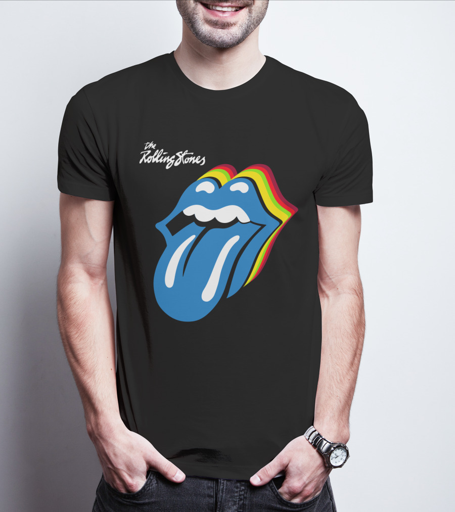 The Rolling Stones Rainbow Tongue T-Shirt
