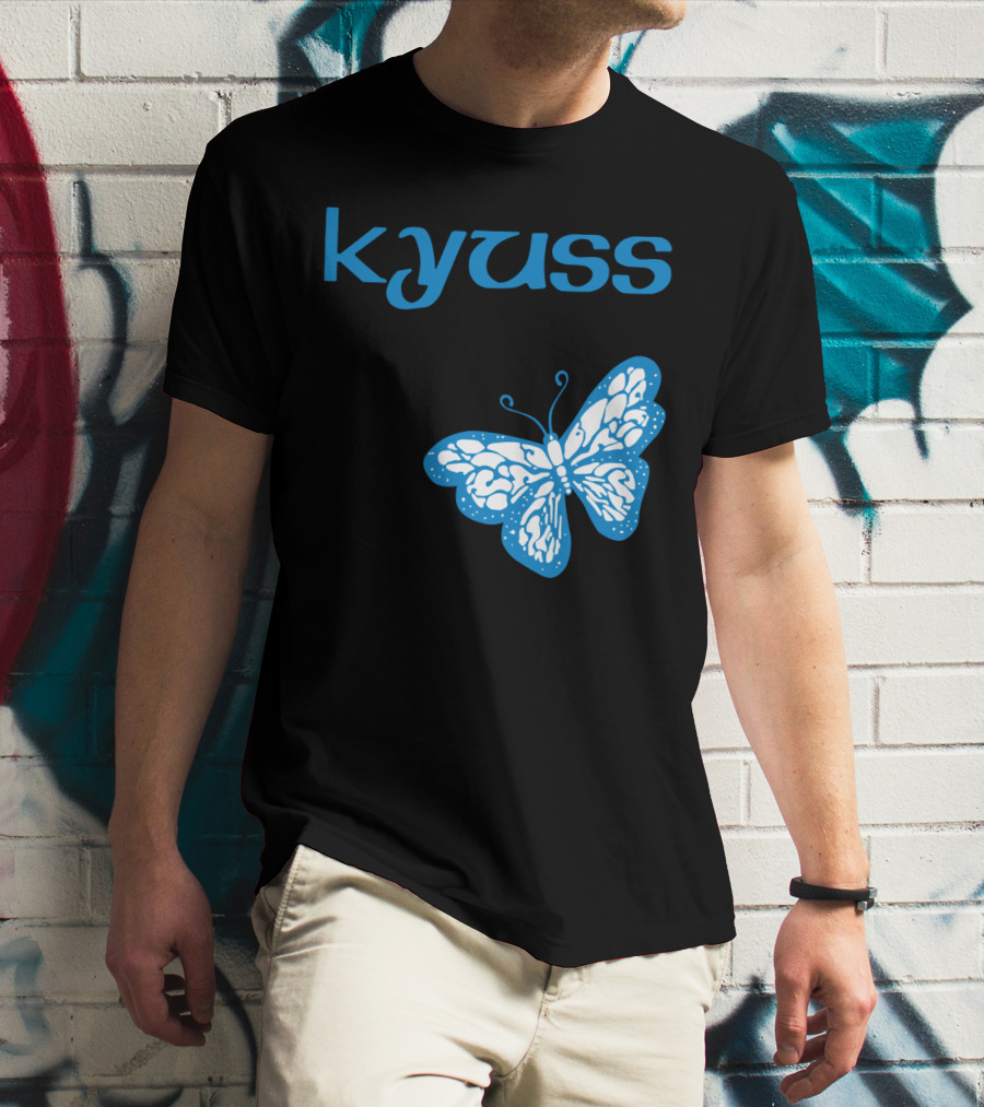 Kyuss Blue Butterfly T-Shirt