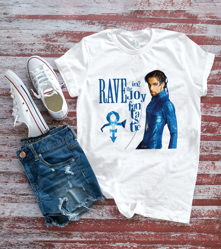 Rave Un2 The Joy Fantastic Prince Symbol Blue Outfit T-Shirt