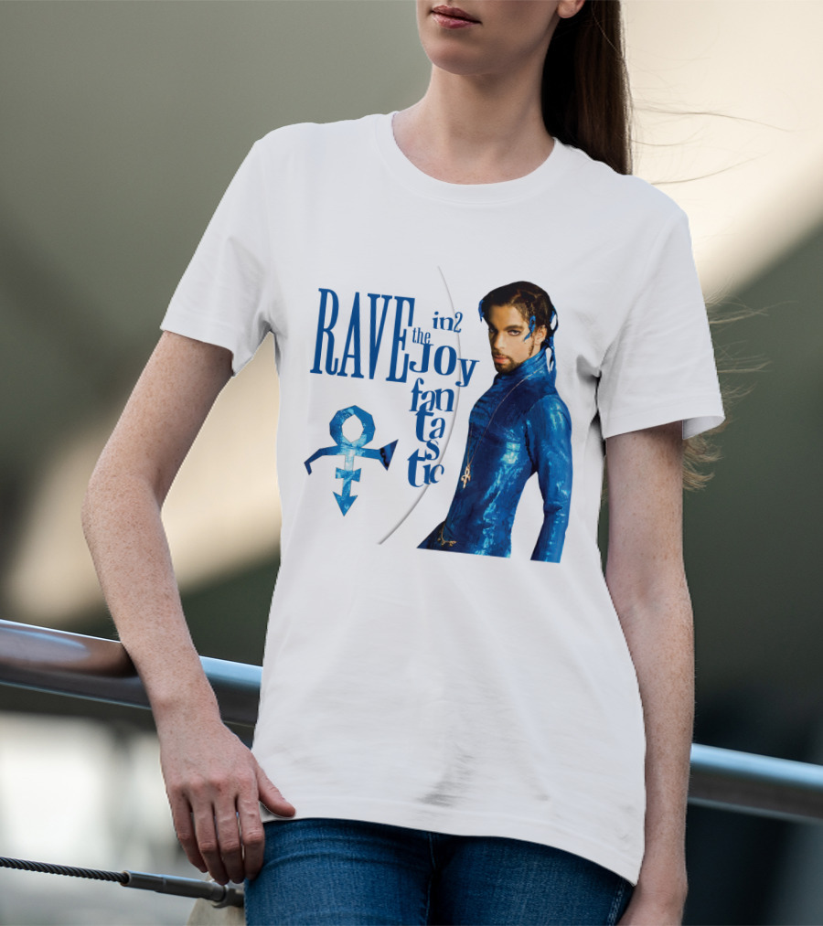 Rave Un2 The Joy Fantastic Prince Symbol Blue Outfit T-Shirt