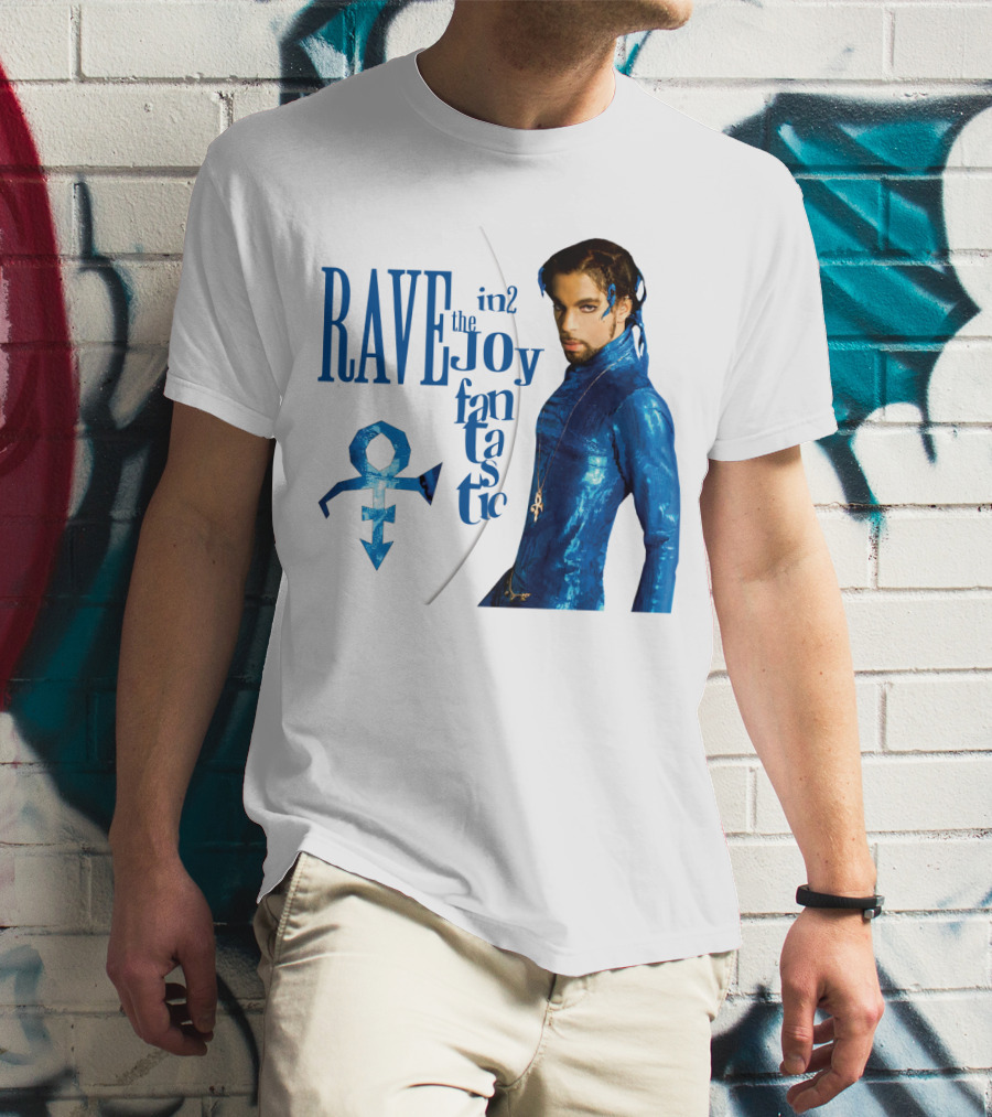 Rave Un2 The Joy Fantastic Prince Symbol Blue Outfit T-Shirt