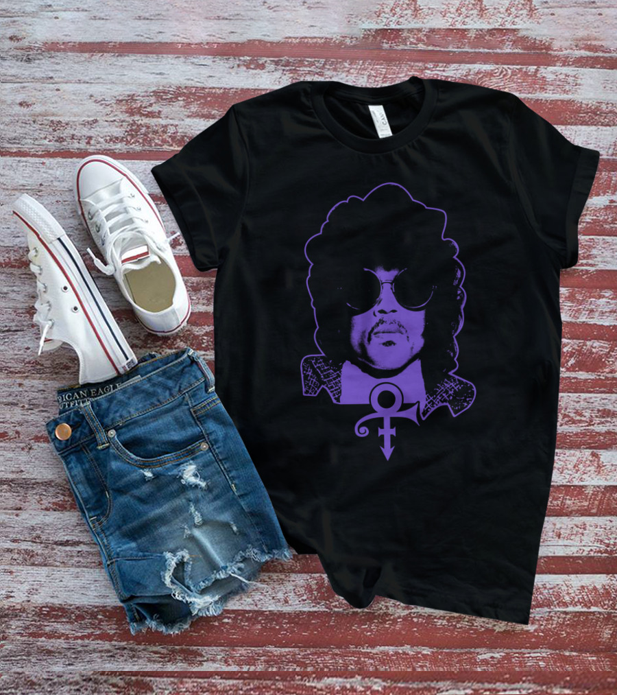 Pr 23 Purple Iconic Symbol And Portrait T-Shirt