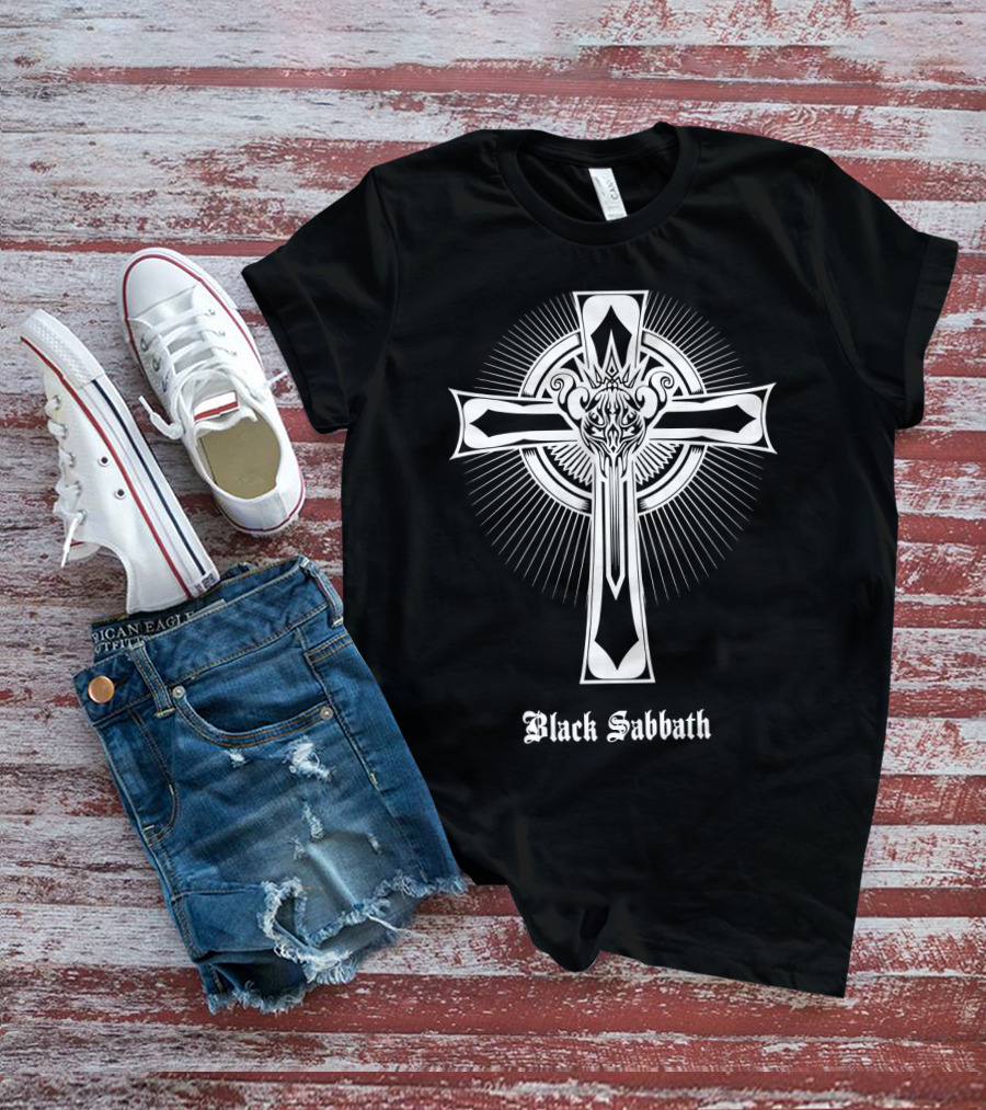 Black Sabbath Gothic Cross T-Shirt