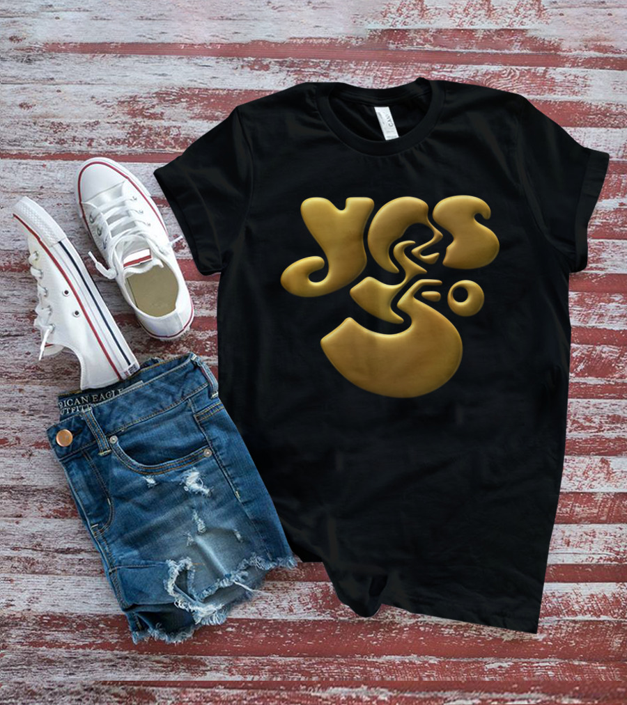 Ye 35 3D Gold Abstract T-Shirt
