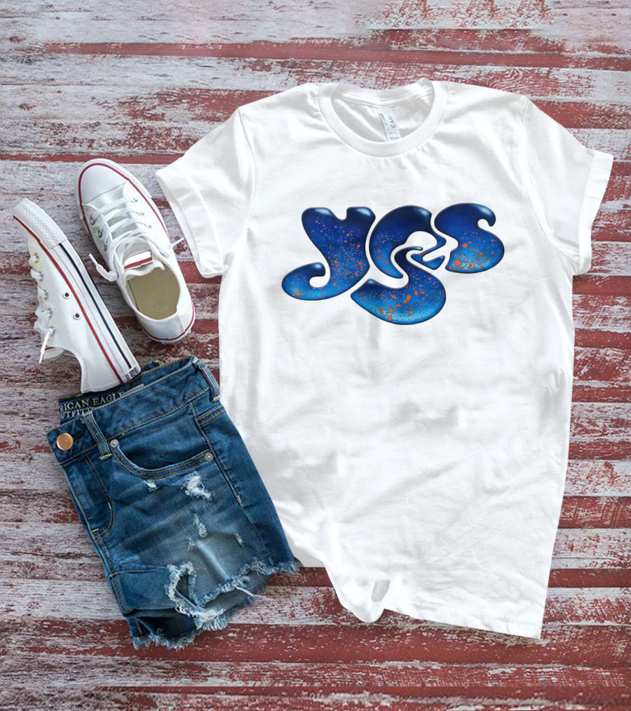 Yes 42 Logo Blue Orange T-Shirt