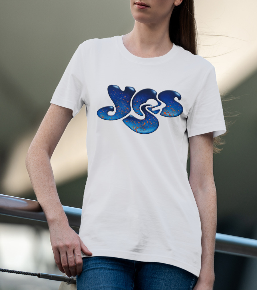 Yes 42 Logo Blue Orange T-Shirt