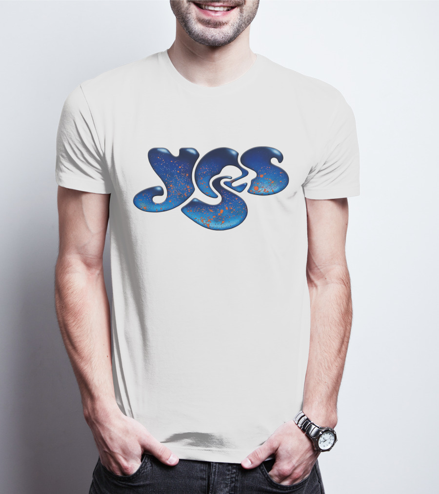 Yes 42 Logo Blue Orange T-Shirt