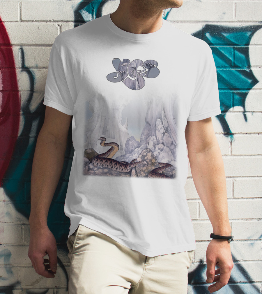 Yes Album 44 Roger Dean Art Snake T-Shirt