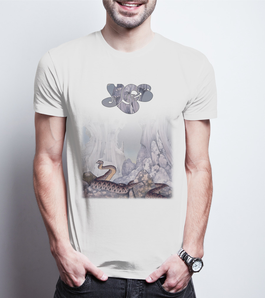 Yes Album 44 Roger Dean Art Snake T-Shirt