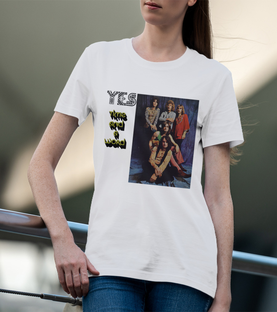 Yes Time And A Word Band Photo T-Shirt
