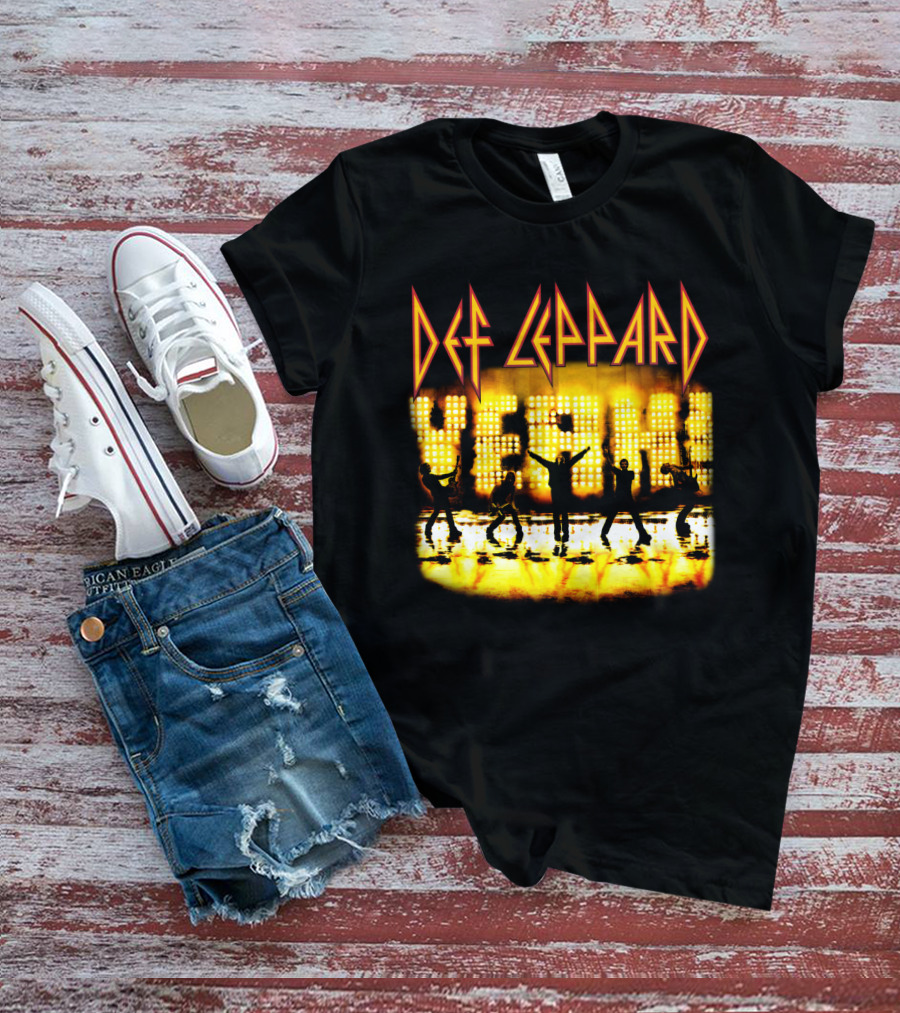 Def Leppard Yeah! Album Silhouette Performance T-Shirt