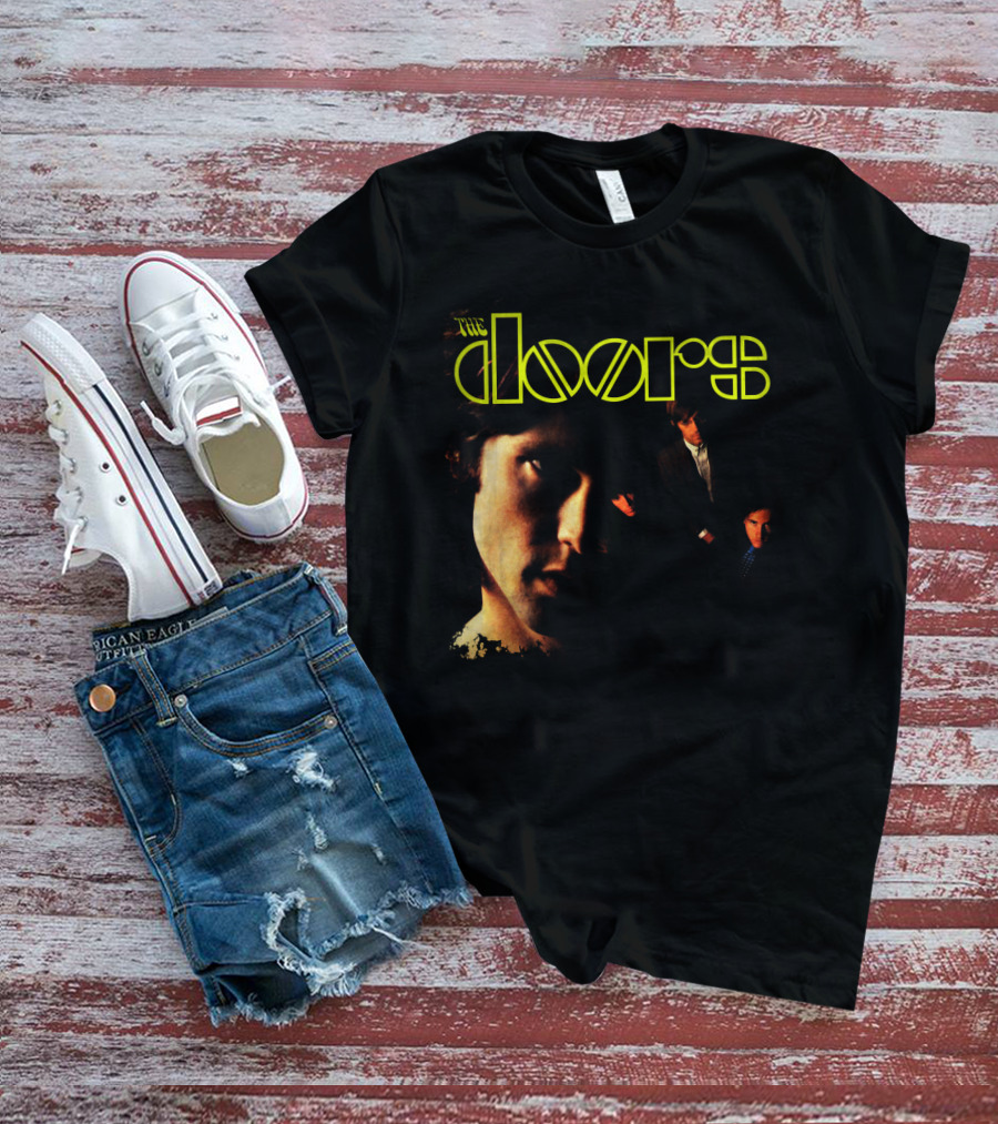 The Doors Band Members Portrait T-Shirt