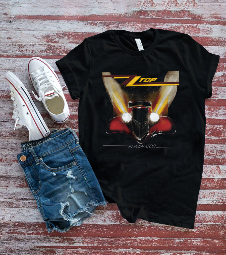 Zz Top Eliminator Car Lights T-Shirt