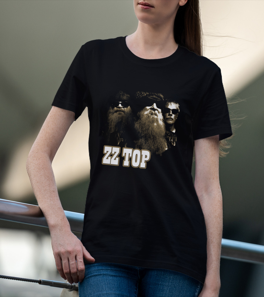 Zz Top Band Portrait T-Shirt