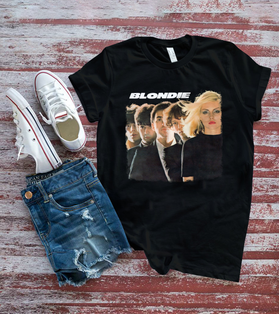 Blondie Parallel Lines Album Cover Art T-Shirt