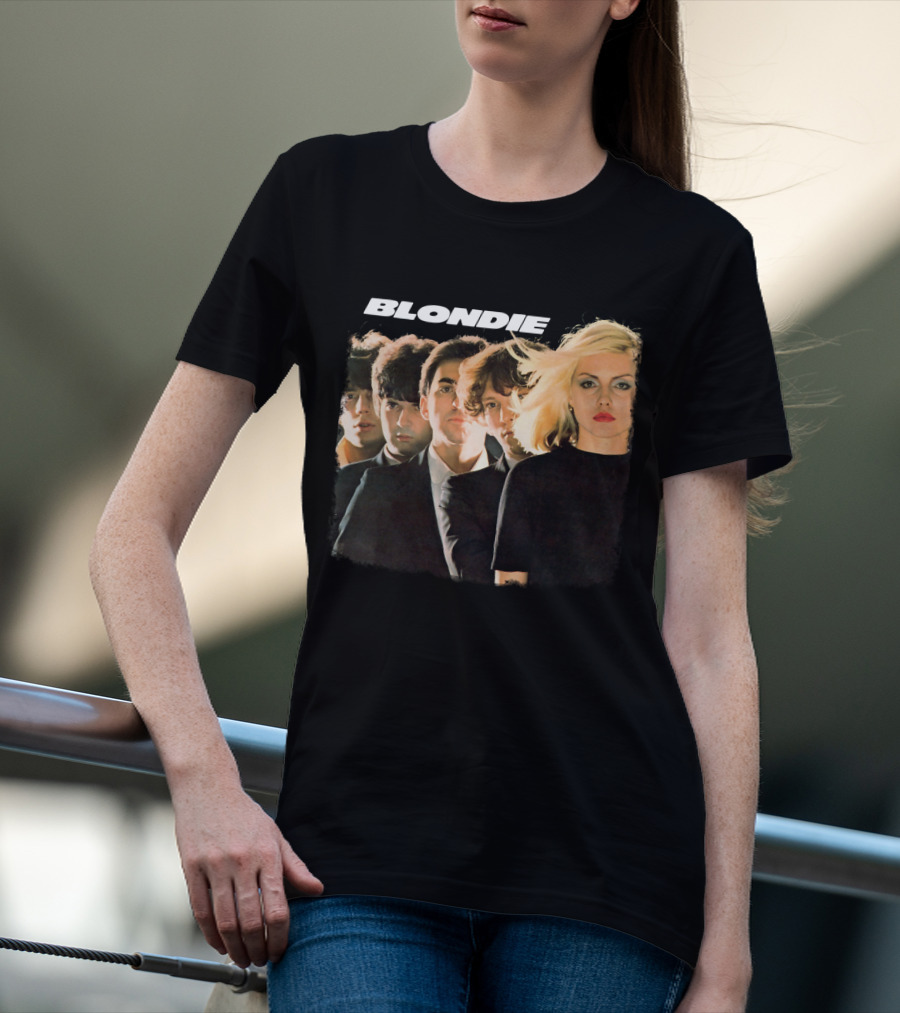Blondie Parallel Lines Album Cover Art T-Shirt