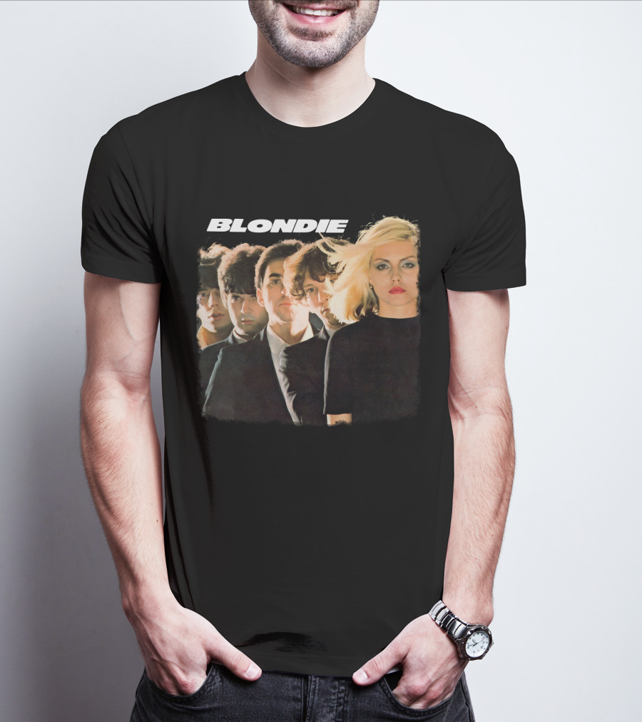 Blondie Parallel Lines Album Cover Art T-Shirt