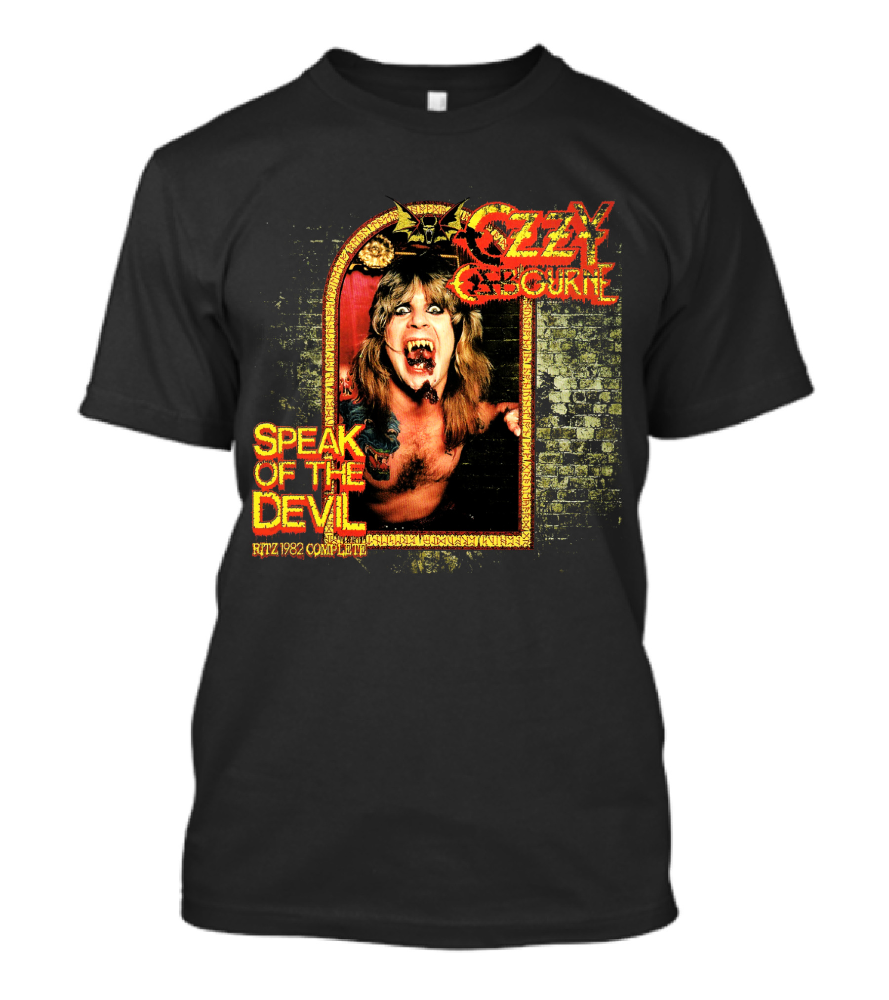 Ozzy Osbourne Speak Of The Devil Ritz 1982 Complete T-Shirt