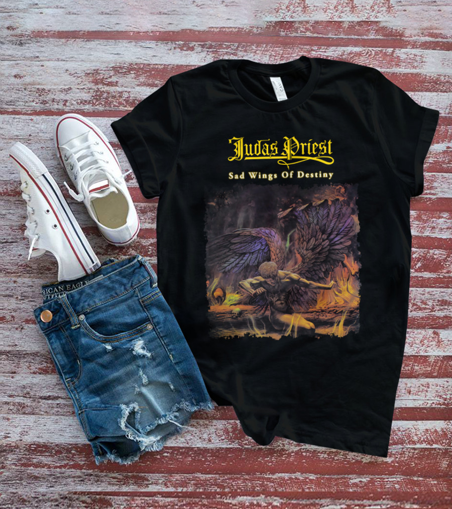Judas Priest Sad Wings Of Destiny Angelic T-Shirt
