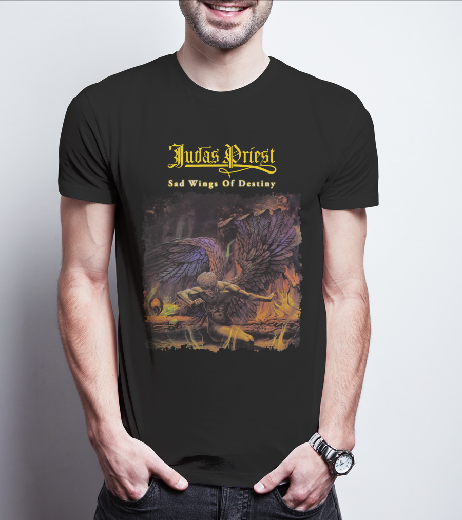 Judas Priest Sad Wings Of Destiny Angelic T-Shirt