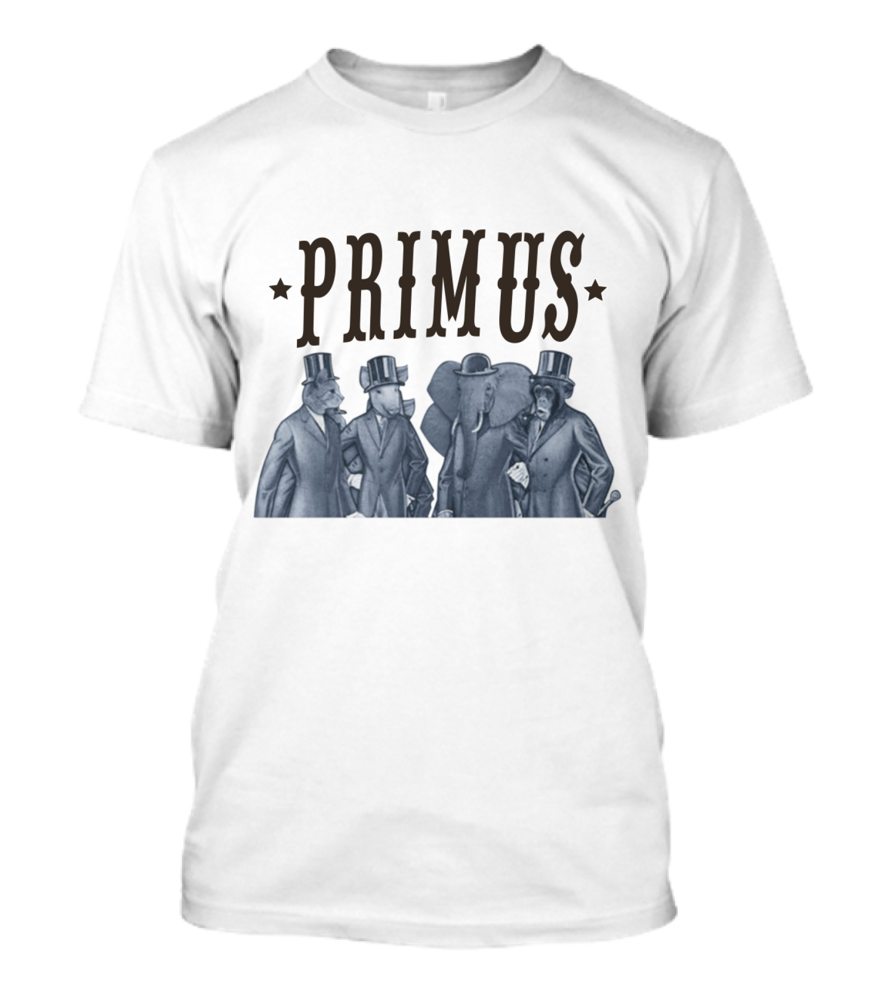 Primus Anthropomorphic Animals In Suits T-Shirt