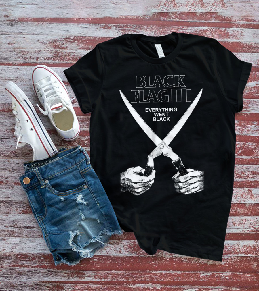 Black Flag Iii Everything Went Black T-Shirt