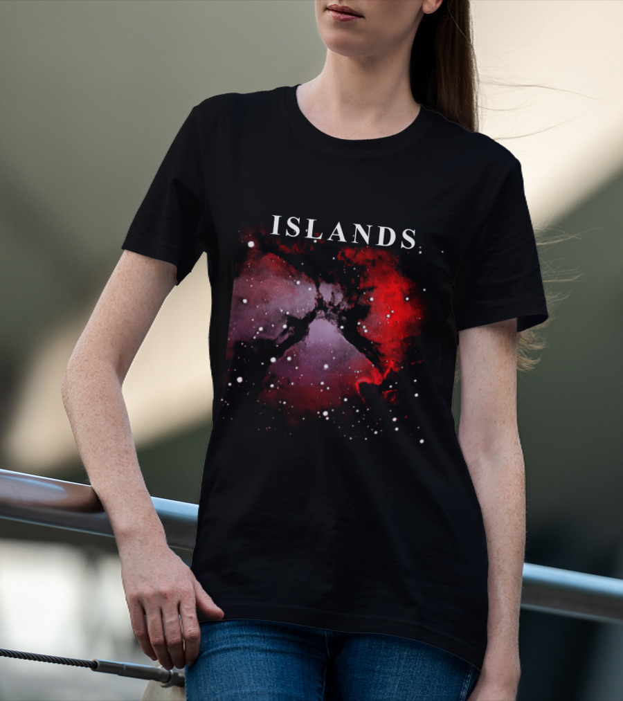 KC 07 Islands Cosmic Nebula T-Shirt
