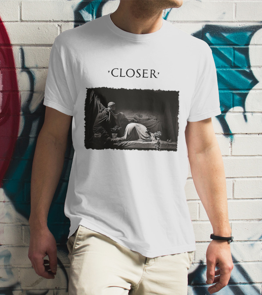 Joy Division Closer Album Cover Artistic Rendition T-Shirt